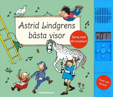 Songs SWEDISH Astrid Lindgrens Bästa Visor Pippi Longstocking Emil Reading + listening with music